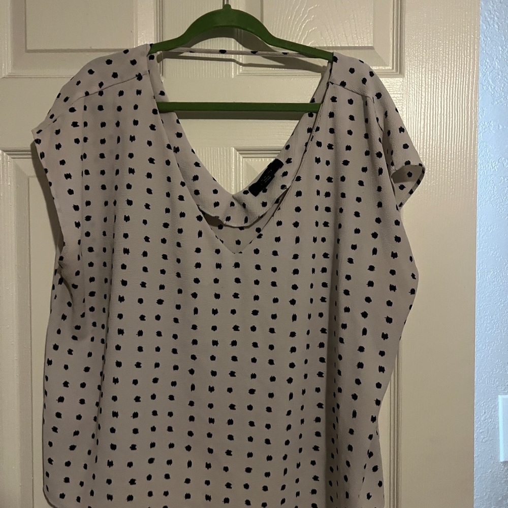 Polka Dot Women's Top
